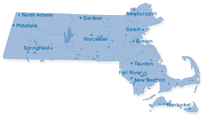 Map of Massachusetts